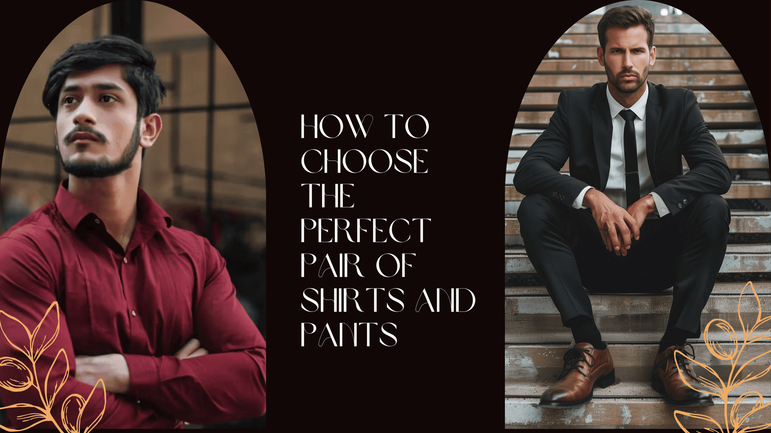 How to choose the perfect pair of shirts and pants